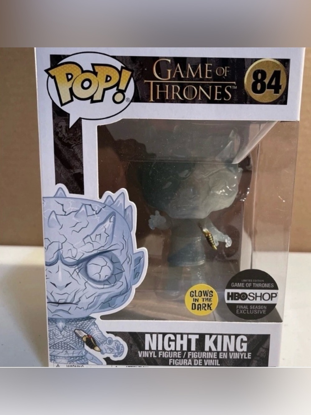 New Funko Pop Game of Thrones Night King #84 Collectible Condition
